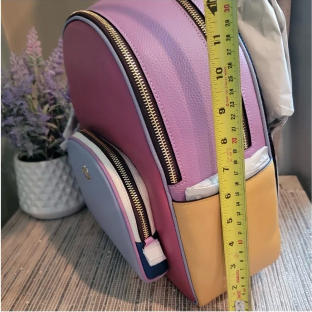 NWT Coach Color Block Backpack - Picture 8 of 13
